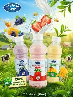 Hình ảnh Sữa chua lắc Ba Vì 
