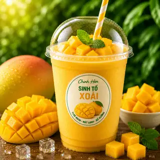Sinh tố xoài - 45.000 ₫ tại Chinh Hán - Nước Ép & Sinh Tố - Nguyễn Thị Minh Khai
