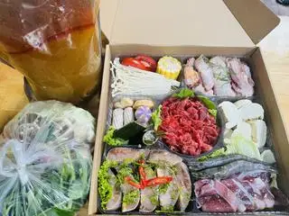 Hình ảnh lẩu thái chua cay
