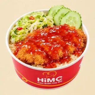 Hình ảnh Cơm Thịt Heo Chiên Xù Sốt Chua Ngọt