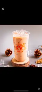 Trà oolong sữa - 26.000 ₫ tại Trà Sữa Hongkong Baley - Nguyễn Thị Nhỏ
