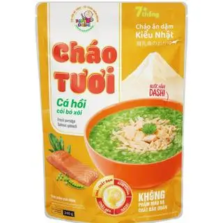 Cháo Tươi Cá Hồi - 42.000 ₫ tại Cháo Dinh Dưỡng PaPa Dashi - Tô Hiến Thành