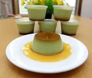 Hình ảnh Flan matcha trà xanh - 125ml