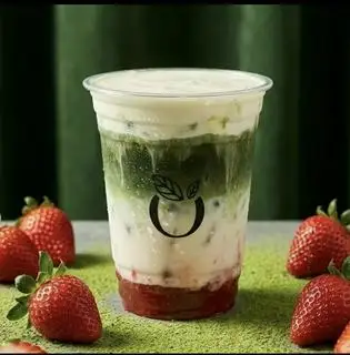 Matcha Ruby Velvet CreamCheese - 48.000 ₫ tại ORICHA - Matcha, Tea & Coffee House - Trần Quang Khải