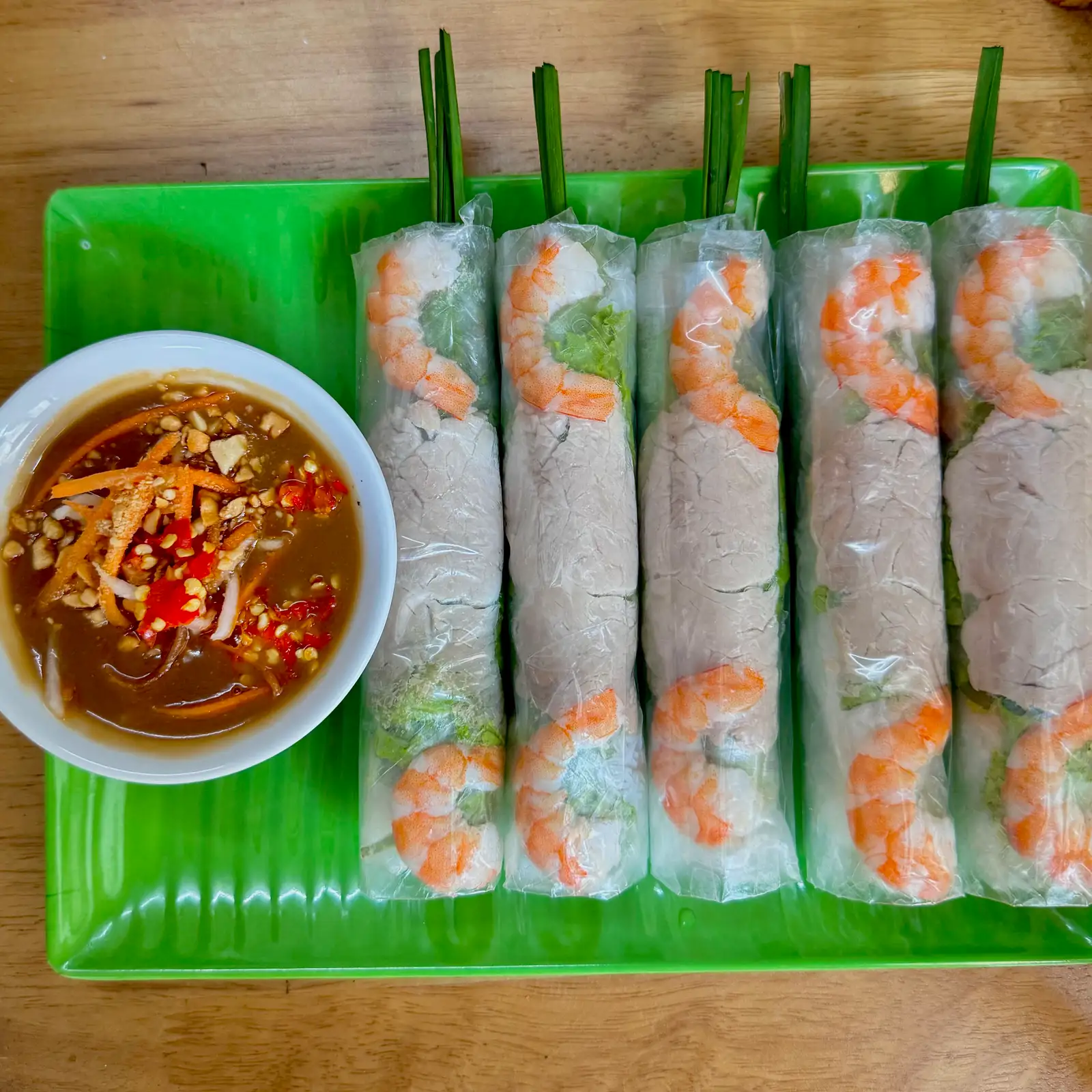 Gỏi cuốn THỊT (1 cuốn) - 15.000 ₫ tại Cô Năm - Bánh Xèo, Bánh Khọt Rau Rừng & Gỏi Cuốn - Đường Số 6