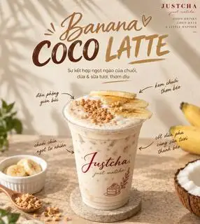 Hình ảnh Banana Coco Latte
