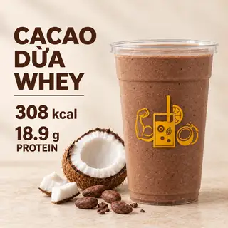 Hình ảnh Cacao Dừa Whey