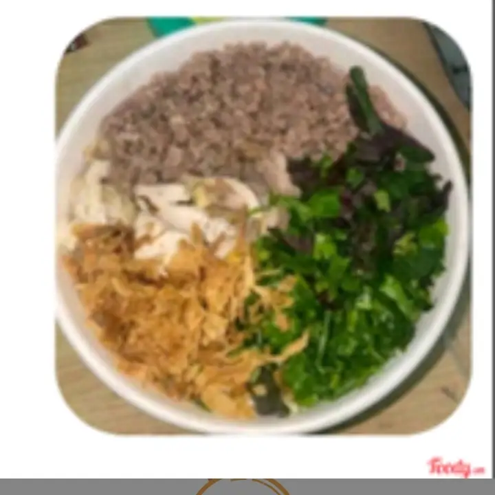 Hình ảnh Cháo Gà Đùi Thêm Tim 