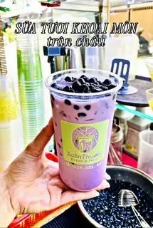 Hình ảnh Trà sữa khoai môn 