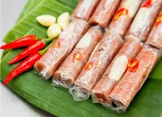 Nem chua nướng - 50.000 ₫ tại Tiệm Nem Nướng Nha Trang Cuốn Là Dính - Âu Cơ 