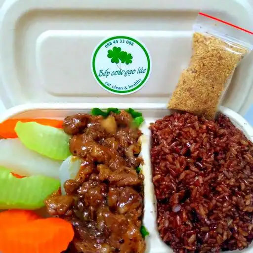 Hình ảnh Cơm Lứt Bò Sốt Tiêu