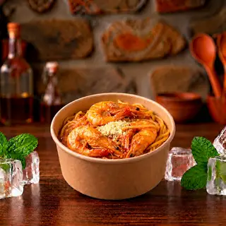 Hình ảnh Mỳ Ý Bò Bằm & Tôm