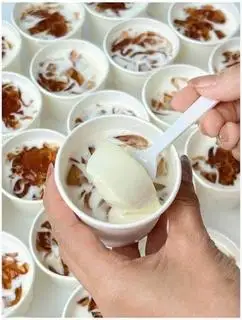 Hình ảnh (Set 5 hũ) Tàu hũ Singapore 