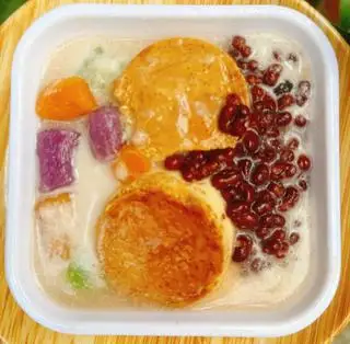 Bánh flan khoai dẻo đậu đỏ cốt dừa - 39.000 ₫ tại Đăng Kitchen - Chè Healthy Ít Ngọt - Xô Viết Nghệ Tĩnh