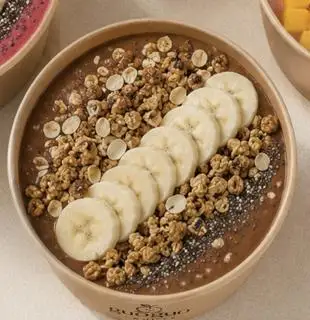 Hình ảnh Tô Chocolate Chuối