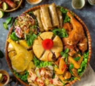 Hình ảnh Mẹt Gà 7 Món