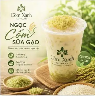 Hình ảnh Trà Sữa Gạo Rang Cốm Non