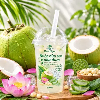 Hình ảnh Dừa sen nha đam