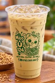 Hình ảnh Trà sữa gạo nướng thơm size 700ml