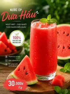 Hình ảnh Nước Ép Dưa Hấu