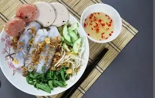 Hình ảnh bánh cuốn chả