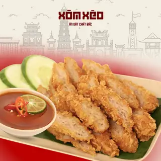 Nem Chua Rán Hà Nội (5 cái) - 45.000 ₫ tại Xóm Xèo Ăn Vặt - Nem Chua Rán, Thịt Nướng & Bánh Gối - Nguyễn Thượng Hiền