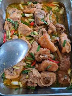Hình ảnh CƠM + GÀ KHO 