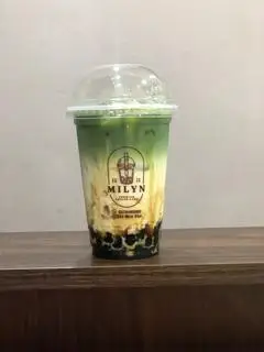 Hình ảnh trà lài sữa matcha trân châu
