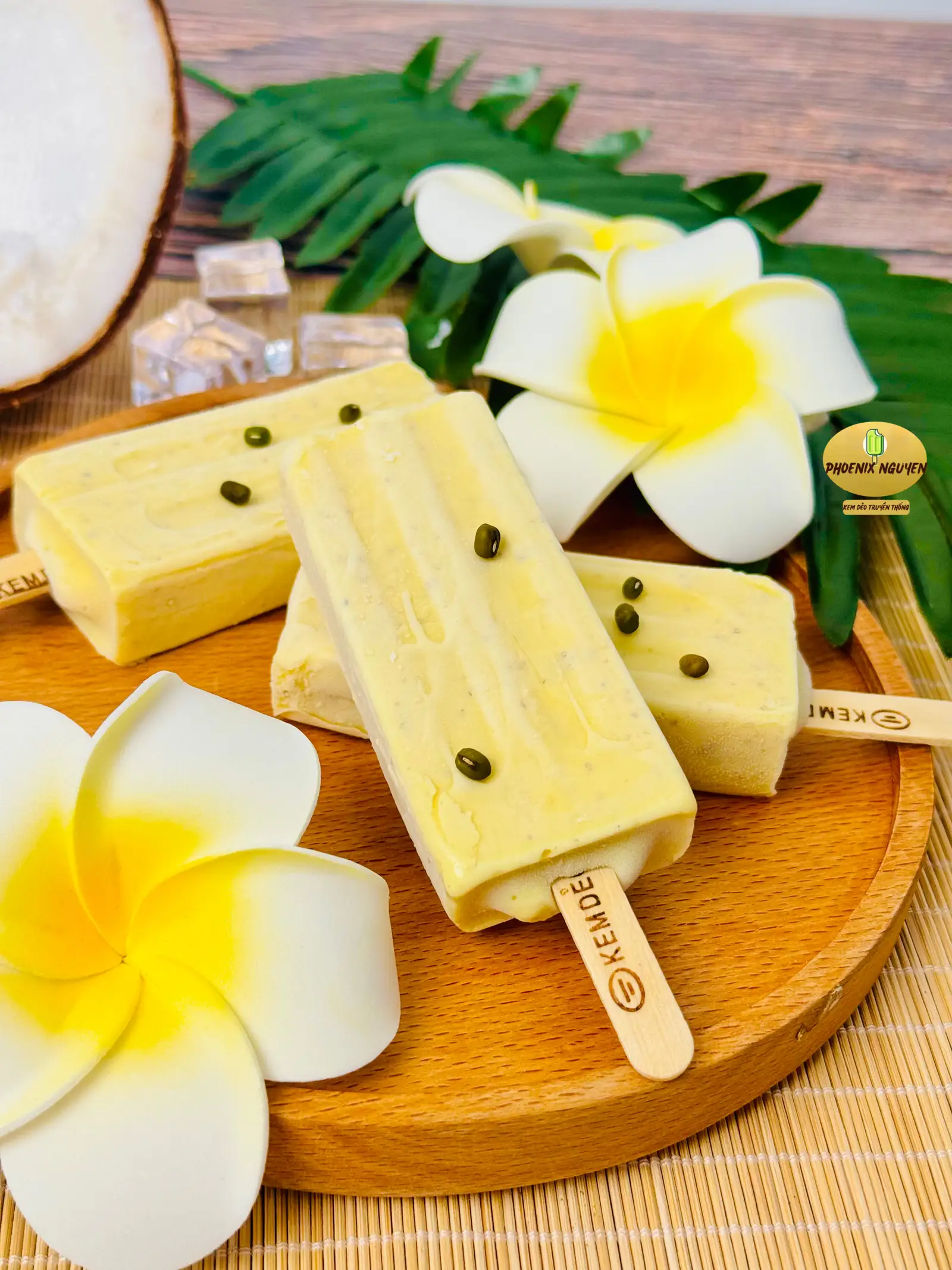 Kem Dẻo Đậu Xanh - 1 cây - 12.000 ₫ tại Kem Dẻo Truyền Thống Tràng Tiền - Huỳnh Văn Bánh
