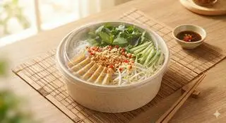 Hình ảnh Bún Nước Tương Đậu Hủ