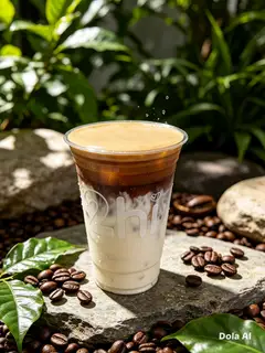 Hình ảnh CÀ PHÊ SỮA TƯƠI CỐC L