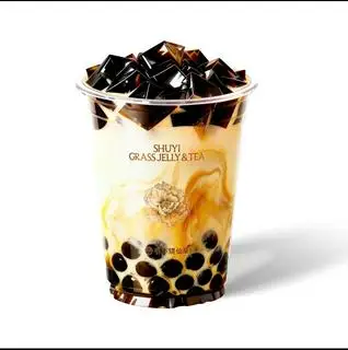 Hình ảnh Sữa Tươi Phô Mai Thạch Thảo Mộc (M)