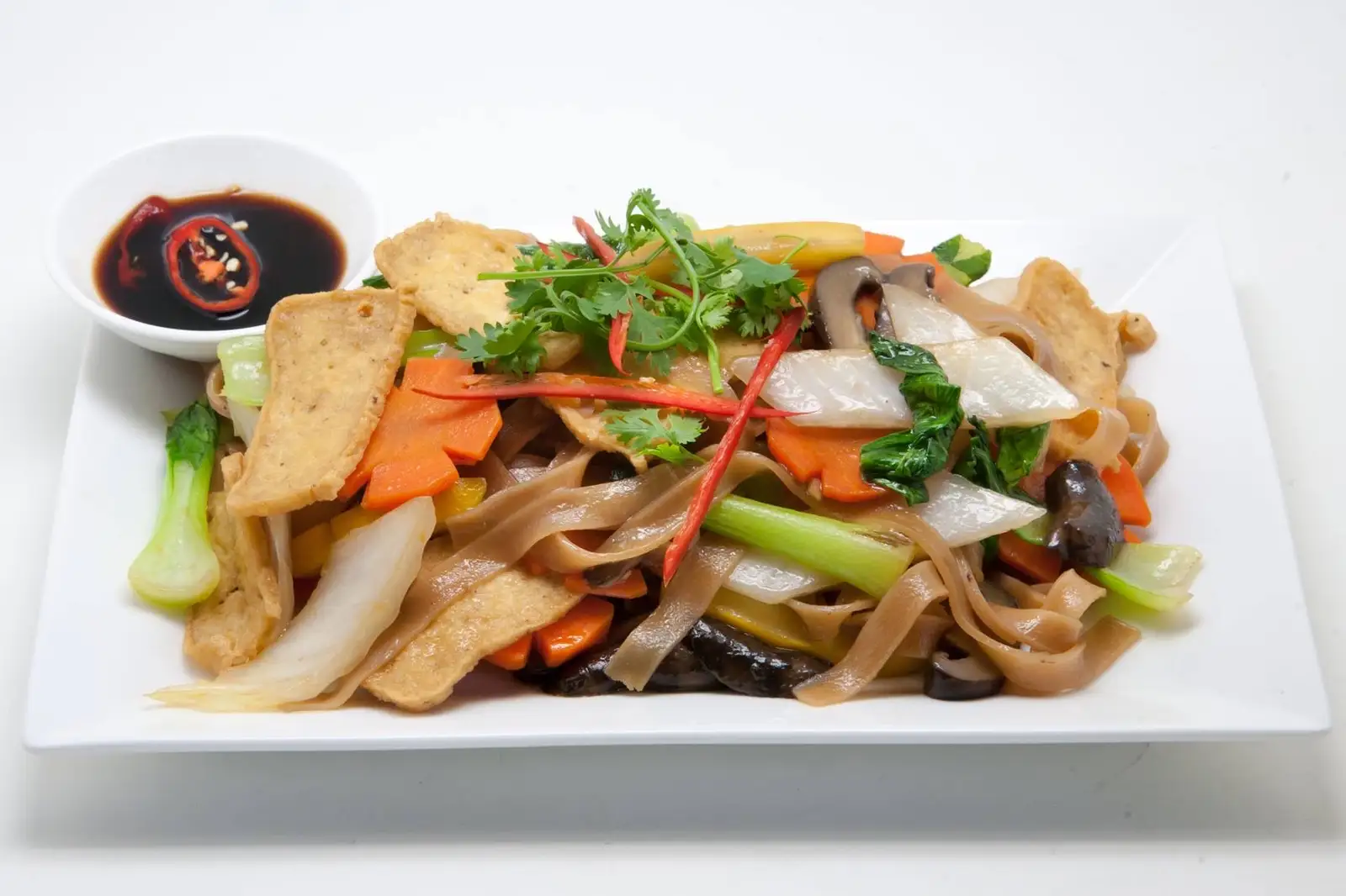 Hình ảnh BÁNH ĐA XÀO THẬP CẨM CHAY
