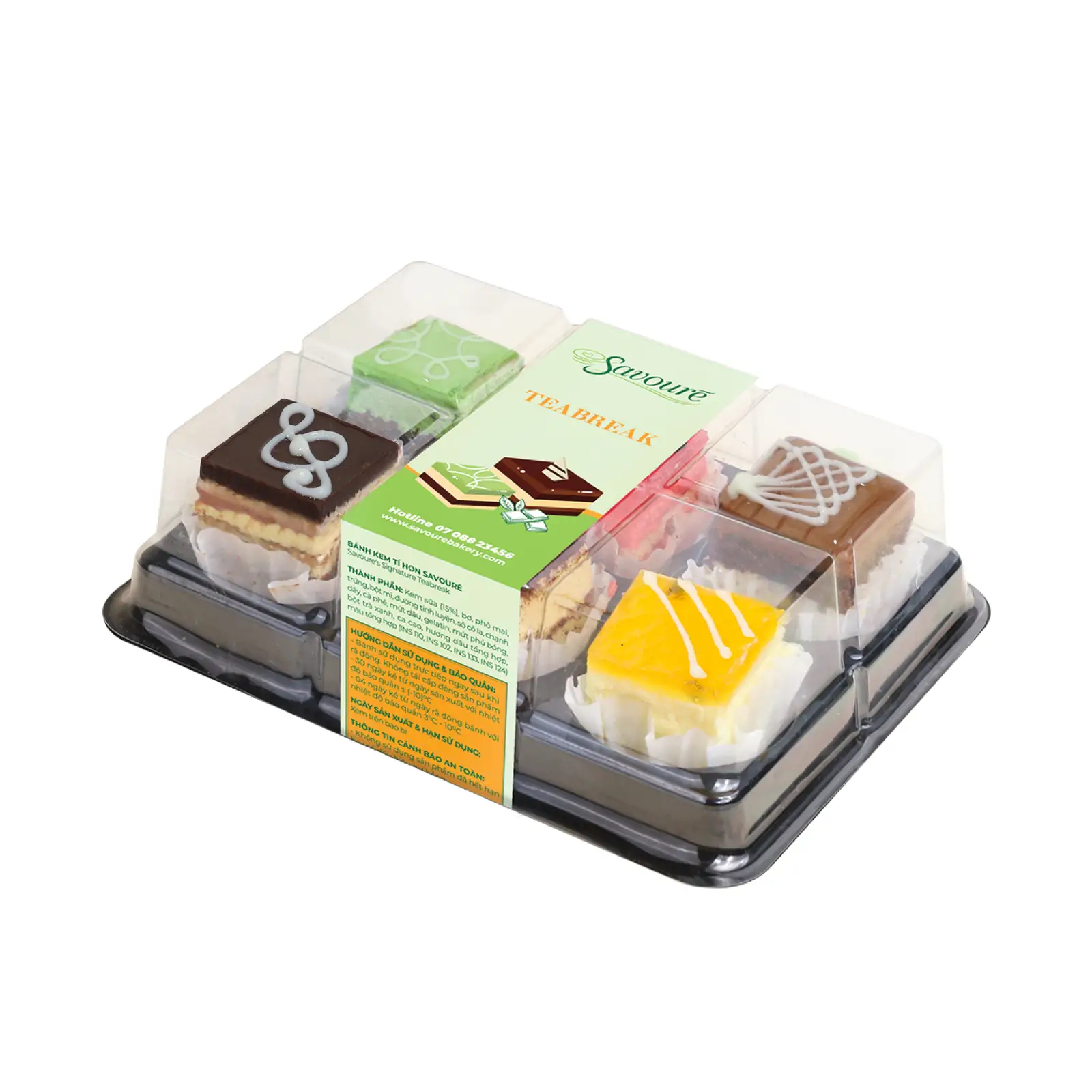 Set 6 Bánh Kem Tí Hon - Tea Break - 70.000 ₫ tại Savouré Bakery - Huỳnh Tấn Phát