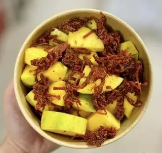 Hình ảnh Xoài Lắc Bò Khô Chua Cay