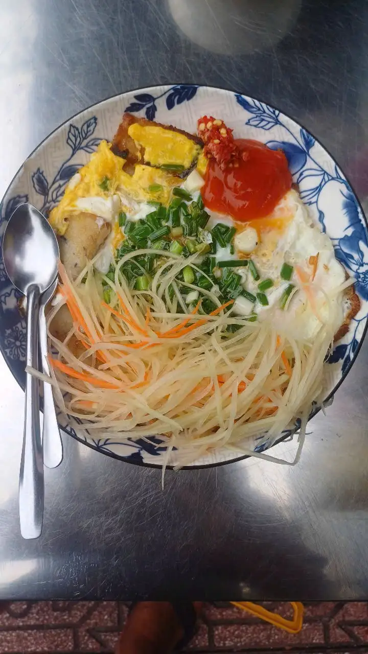 Bột chiên3 trứng - 50.000 ₫ tại Ăn Vặt Anh Hào - Bột Chiên & Nui Chiên - Bà Huyện Thanh Quan