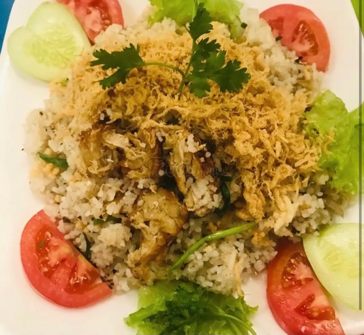 Cơm chiên cá mặn chay - 50.000 ₫ tại Quán Chay Sen Vàng Vegan - Đường Số 4