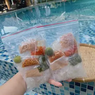 Hình ảnh Bánh Tráng Phơi Sương Túi Zip