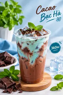 Hình ảnh Cacao sữa bạc hà