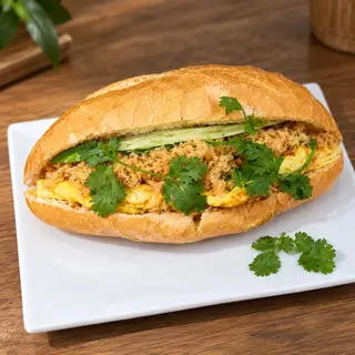 Hình ảnh Bánh Mì Trứng Ruốc