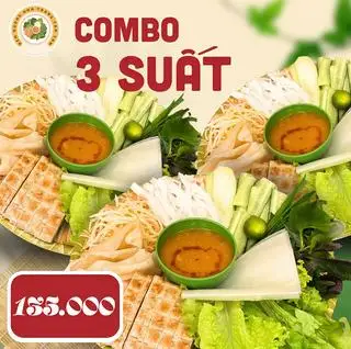 Hình ảnh COMBO 3 SUẤT ĂN THOẢ THÍCH 