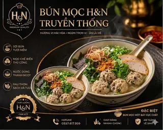 Hình ảnh Bún mọc tặng pepsi