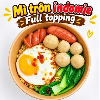 Hình ảnh Mì trộn Indomie Full topping