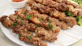 Hình ảnh Cơm thịt xiên nướng 