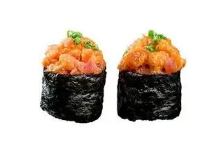 Salmon spciy gunkan - B15 - 58.000 ₫ tại SUSHI KUMANO - Lương Định Của