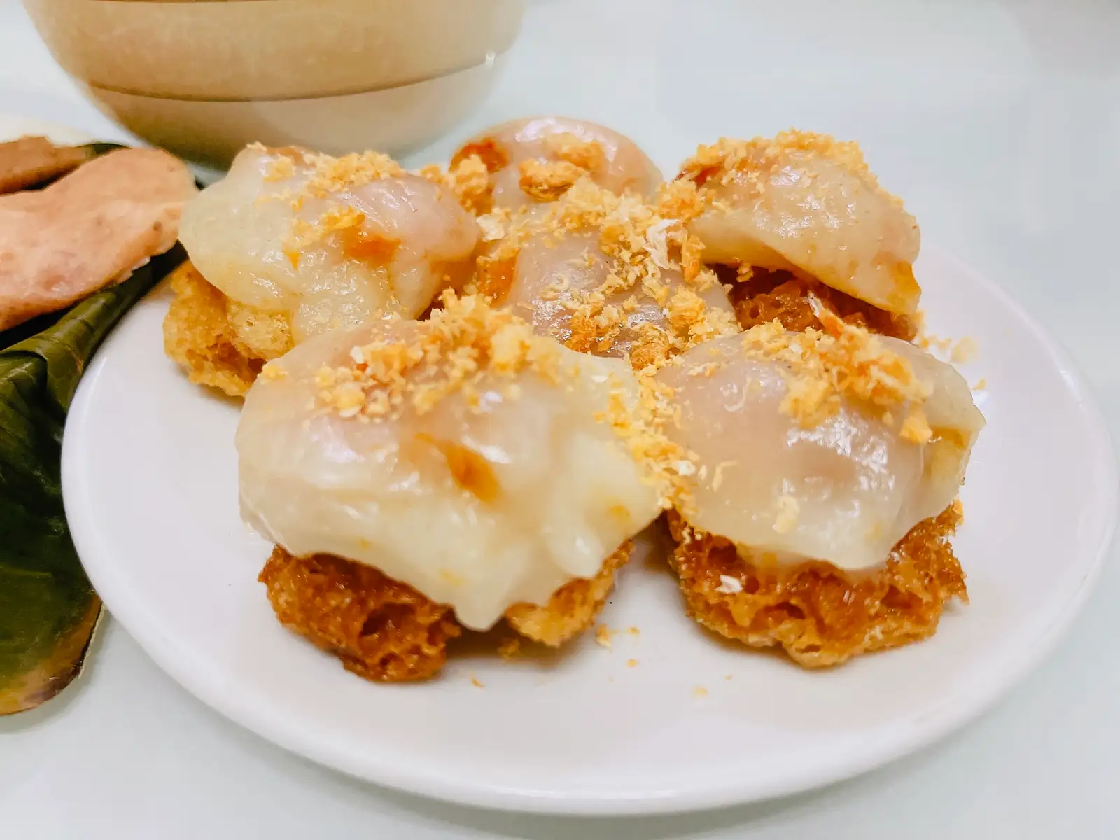 Bánh ram ít (4 cặp) - 55.000 ₫ tại Bánh Bèo Thanh Nga - Nơ Trang Long
