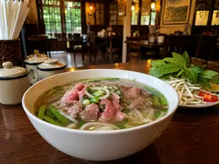 Hình ảnh Phở Bò Tái Lăn