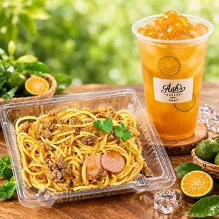 Hình ảnh Mỳ ý tặng trà tắc