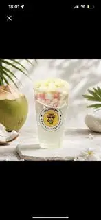 Hình ảnh Nước dừa phô mai viên + trân châu dừa (500ml)