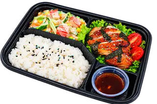 Hình ảnh Bento gà Teriyaki - chicken teriyaki bento